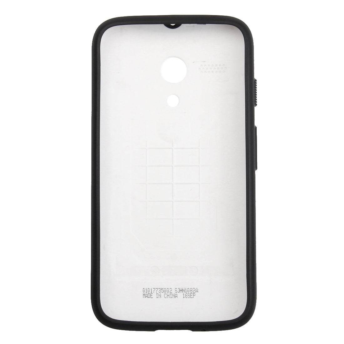 Anti-shock Battery Back Cover for Motorola Moto G  White + Black