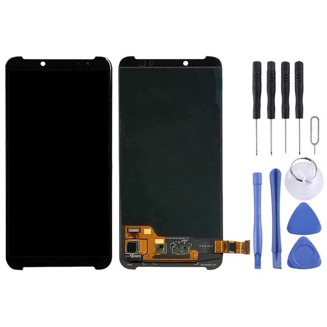 AMOLED LCD Screen for Xiaomi Black Shark Helo with Digitizer Full Assembly Black