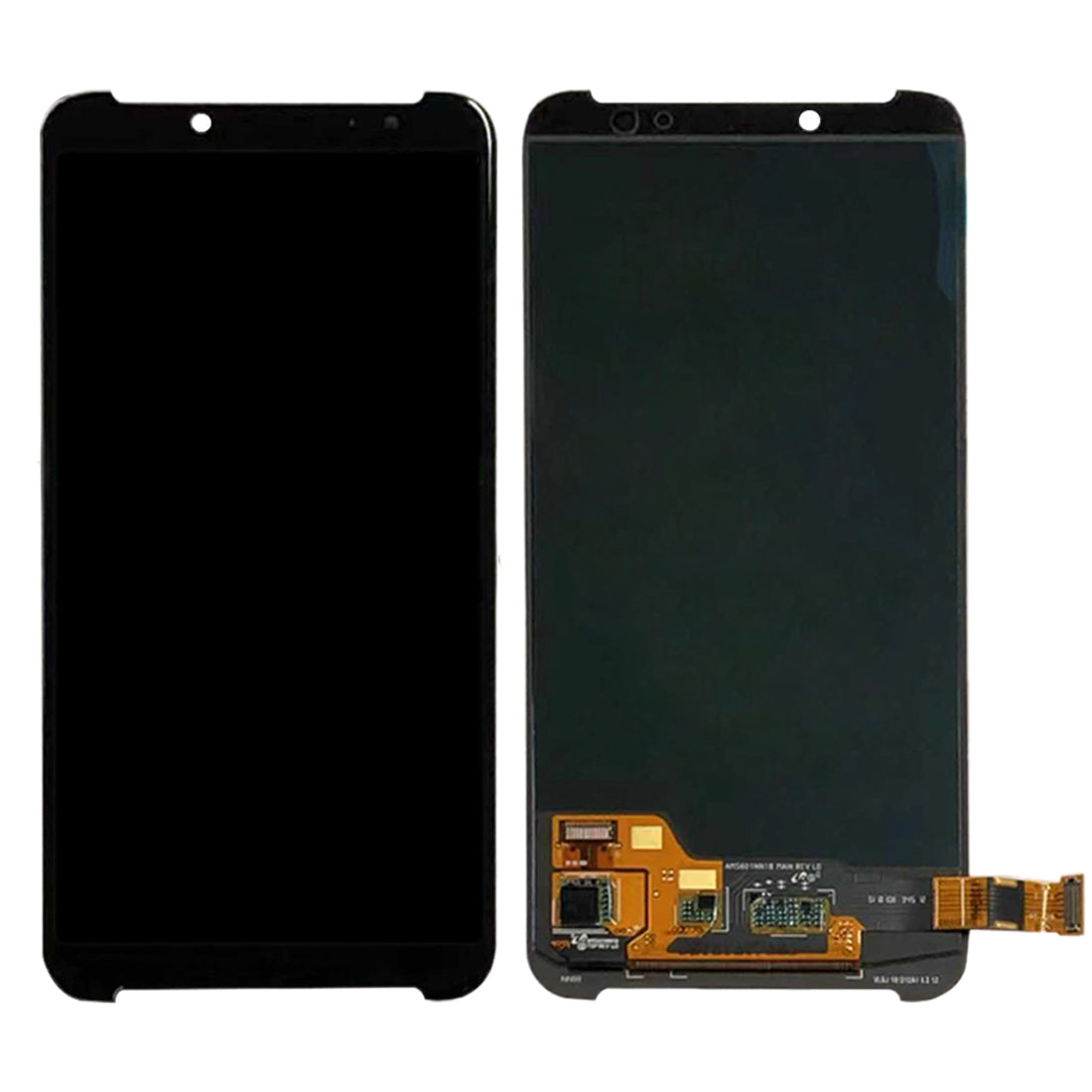 AMOLED LCD Screen for Xiaomi Black Shark Helo with Digitizer Full Assembly Black