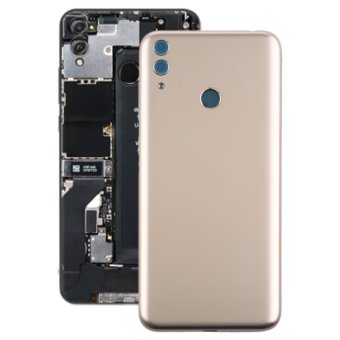 Battery Back Cover with Side Skys for Huawei Honor 8C Gold