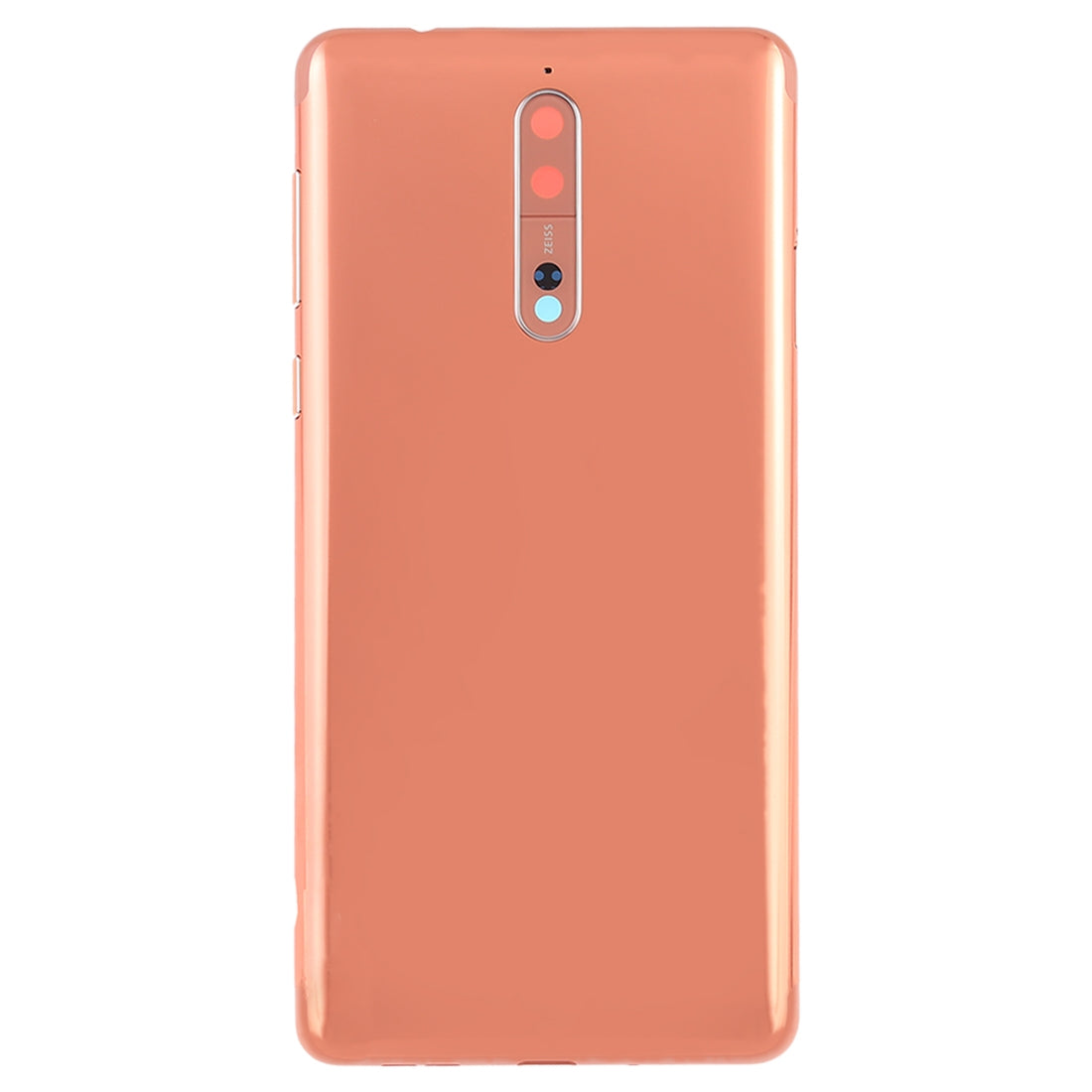 Battery Back Cover with Camera Lens & Side Keys for Nokia 8 Orange
