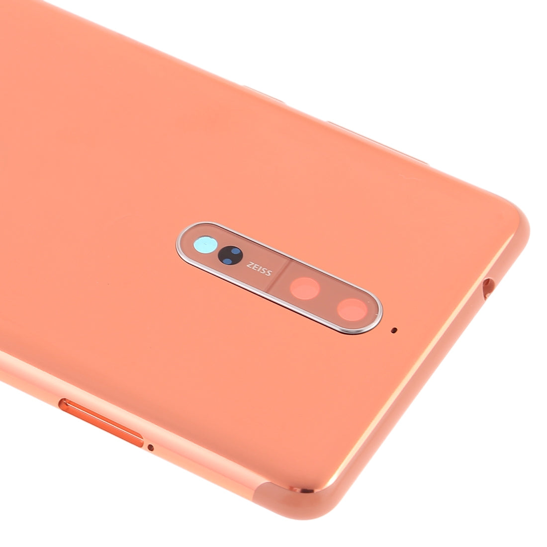 Battery Back Cover with Camera Lens & Side Keys for Nokia 8 Orange