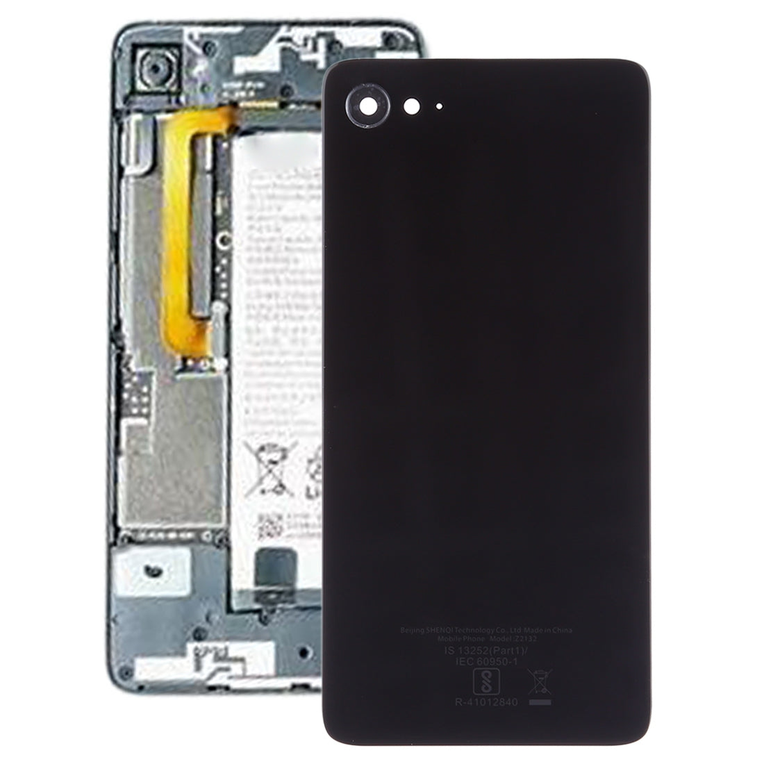 Battery Back Cover for Lenovo ZUK Z2 Black