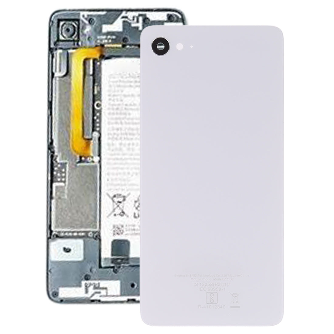 Battery Back Cover for Lenovo ZUK Z2 White