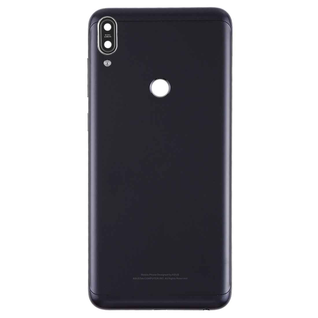 Back Cover with Camera Lens & Side Keys for Asus Zenfone Max Pro  M1 / ZB601KL Black