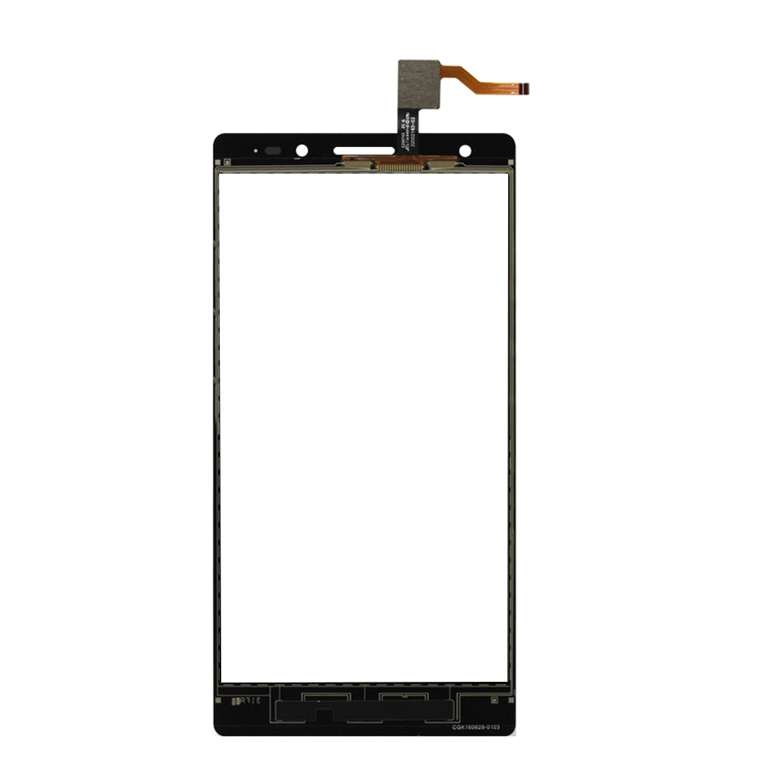 For Lenovo Phab 2 Plus / PB2-670 / PB2-670N Touch Panel Black
