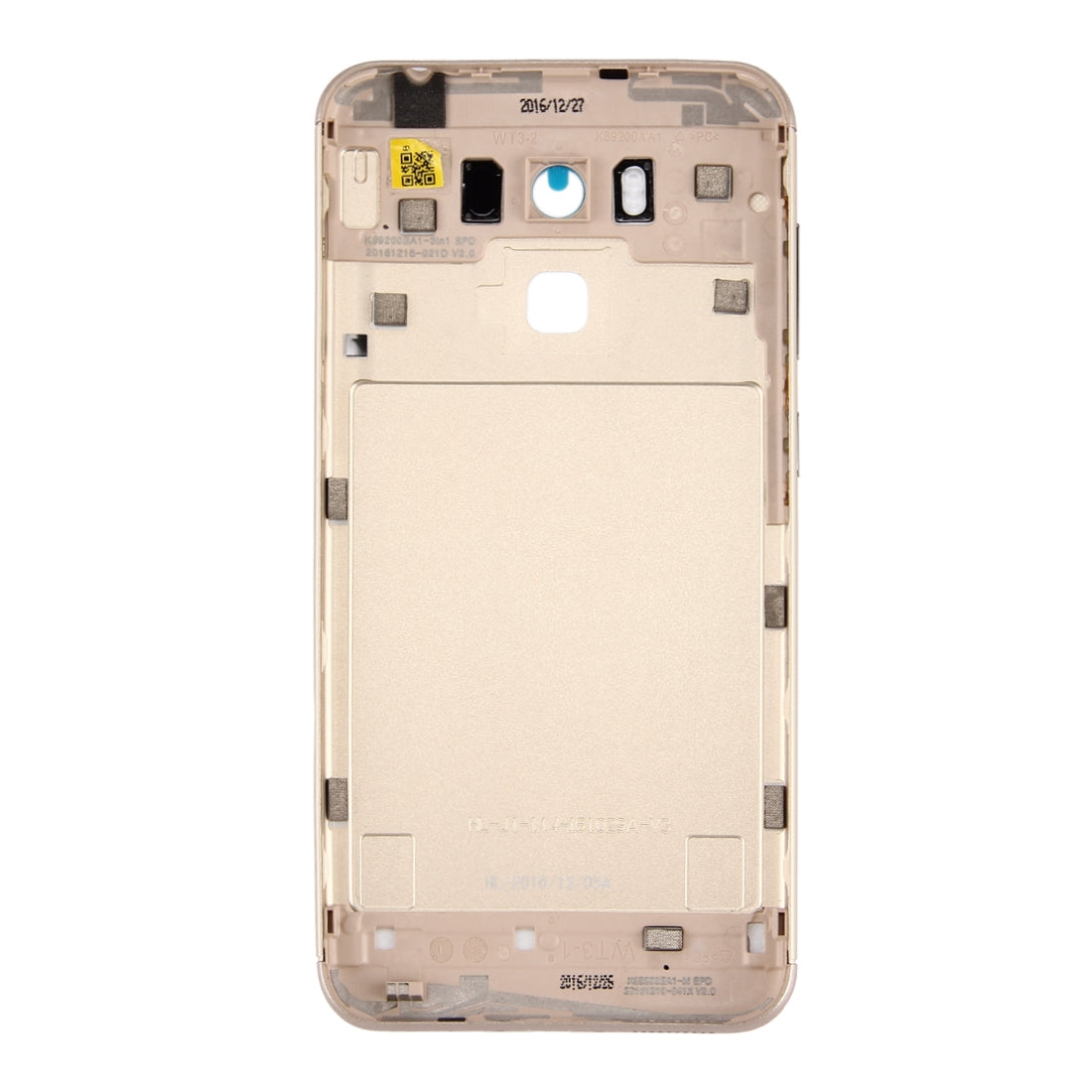 Aluminum Alloy Back Battery Cover for Asus ZenFone 3 Max / ZC553KL  Gold