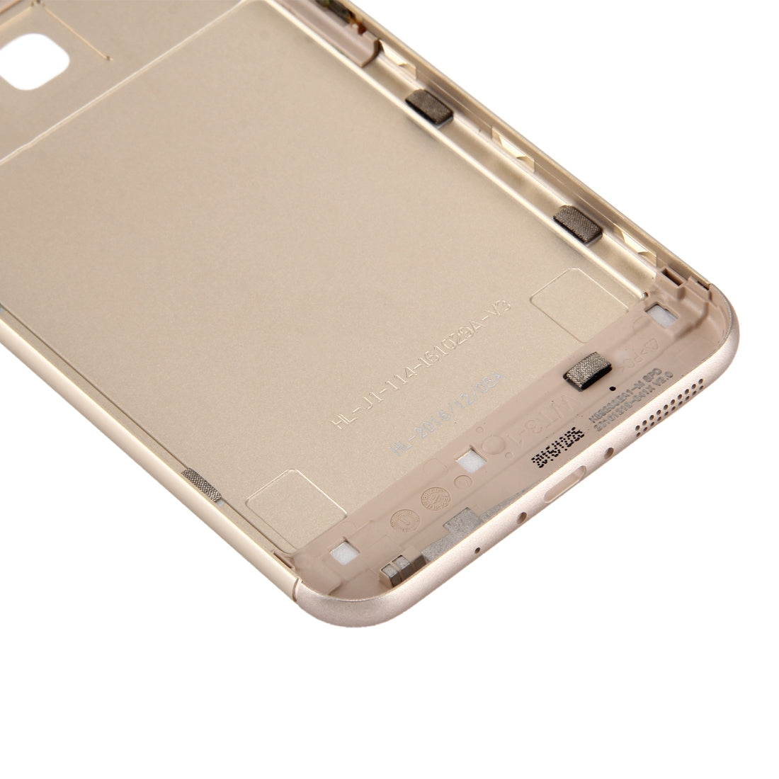 Aluminum Alloy Back Battery Cover for Asus ZenFone 3 Max / ZC553KL  Gold