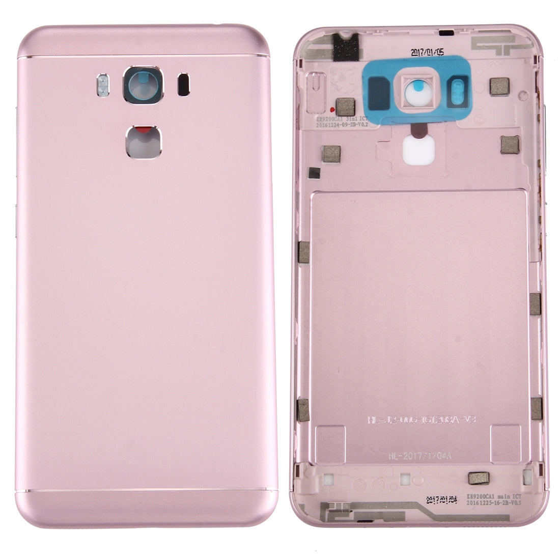 Aluminum Alloy Back Battery Cover for Asus ZenFone 3 Max / ZC553KL  Rose Gold