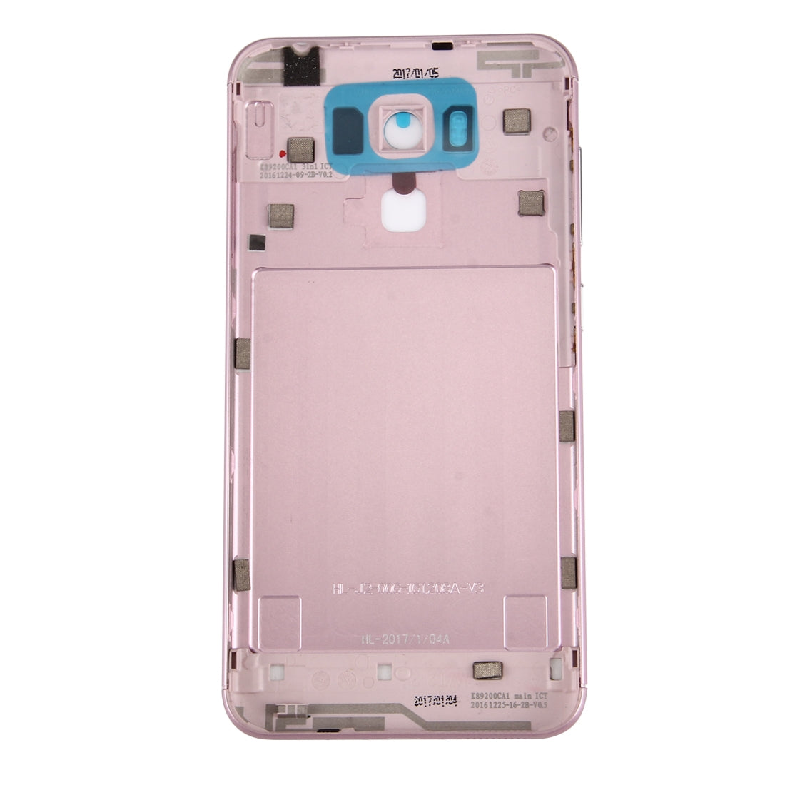Aluminum Alloy Back Battery Cover for Asus ZenFone 3 Max / ZC553KL  Rose Gold