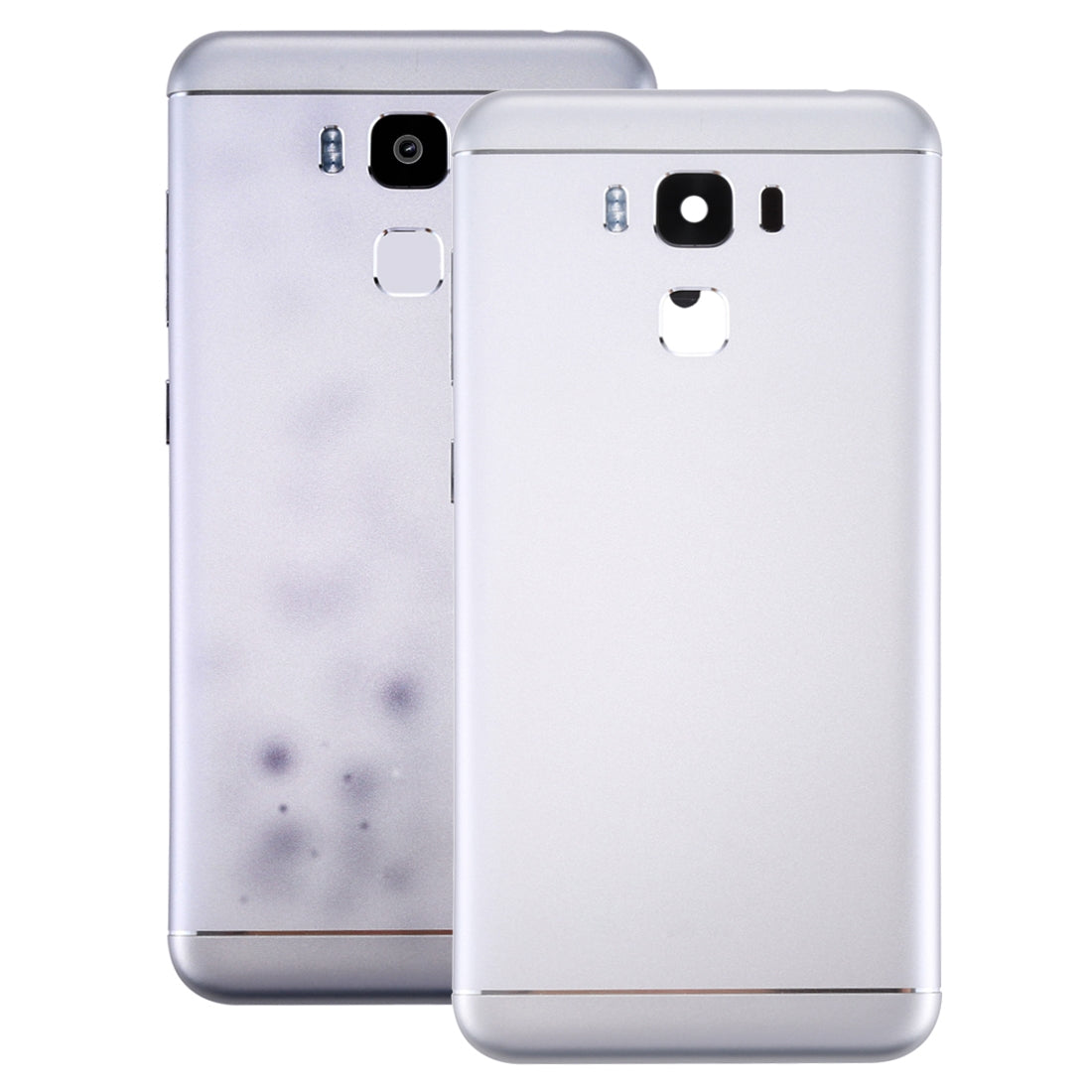 Aluminum Alloy Back Battery Cover for Asus ZenFone 3 Max / ZC553KL  Silver