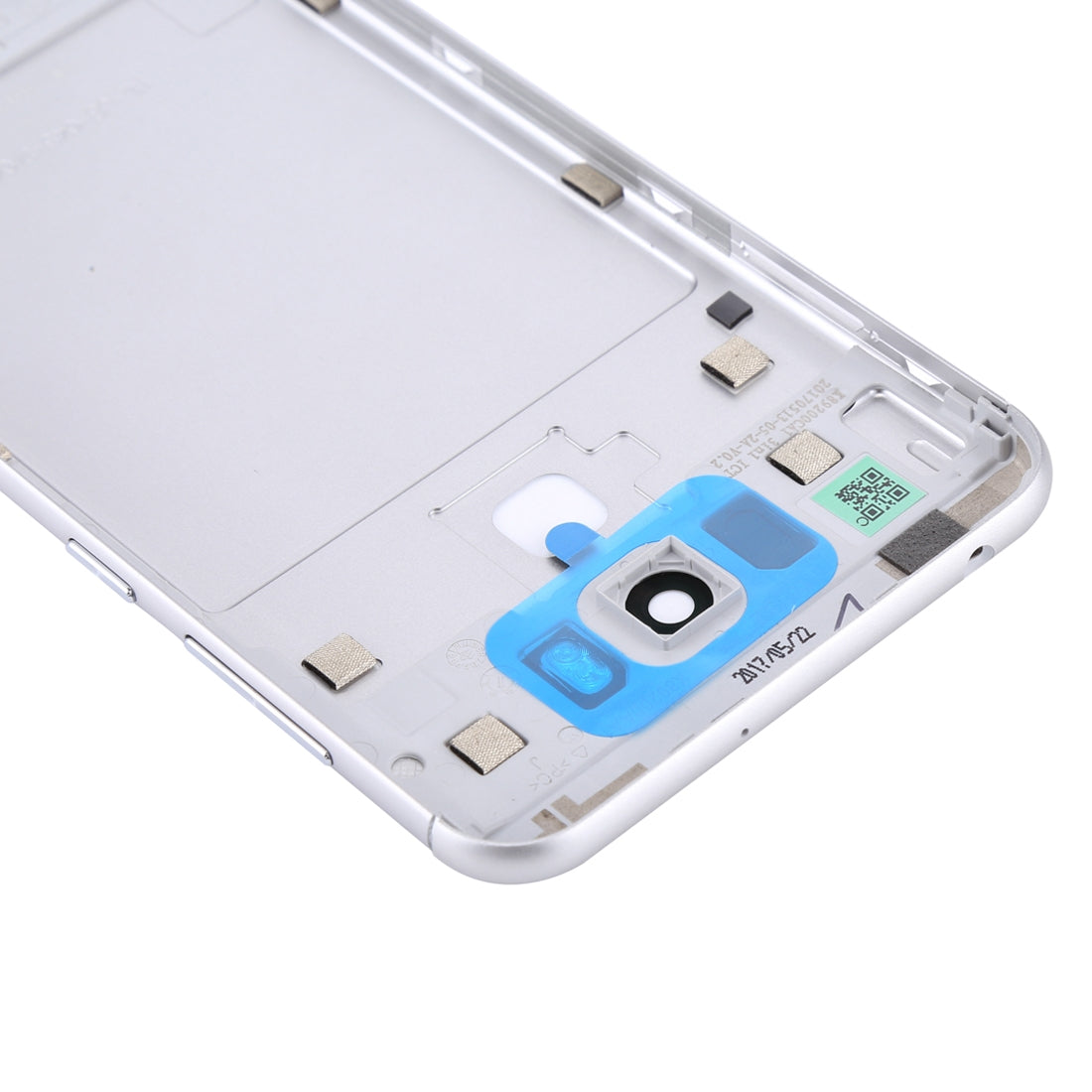 Aluminum Alloy Back Battery Cover for Asus ZenFone 3 Max / ZC553KL  Silver
