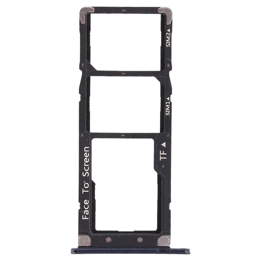 2 SIM Card Tray + Micro SD Card Tray for Asus ZenFone 4 Max ZC520KL Blue