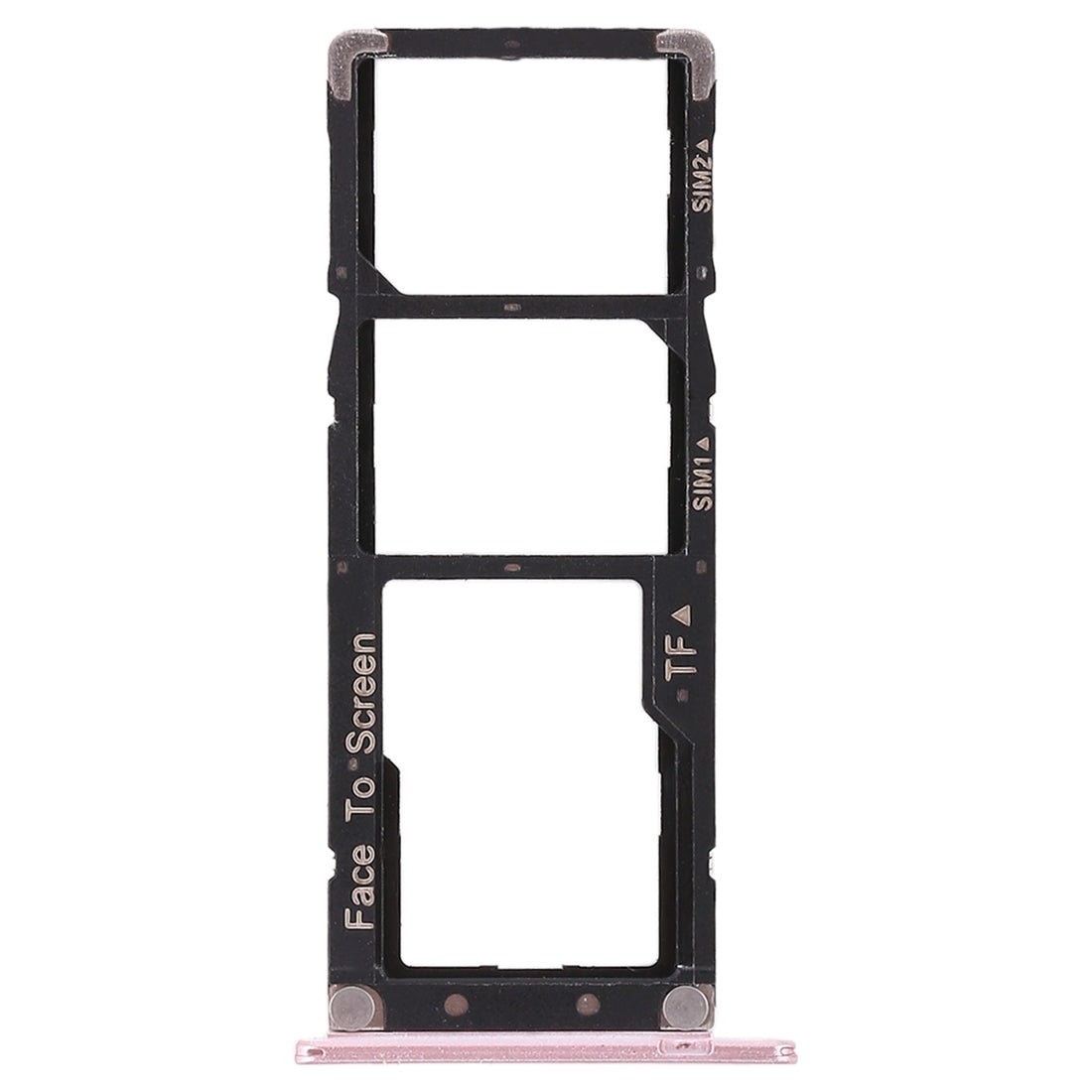 2 SIM Card Tray + Micro SD Card Tray for Asus ZenFone 4 Max ZC520KL Rose Gold