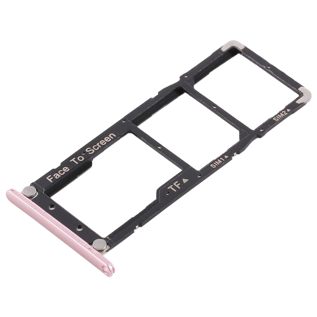 2 SIM Card Tray + Micro SD Card Tray for Asus ZenFone 4 Max ZC520KL Rose Gold