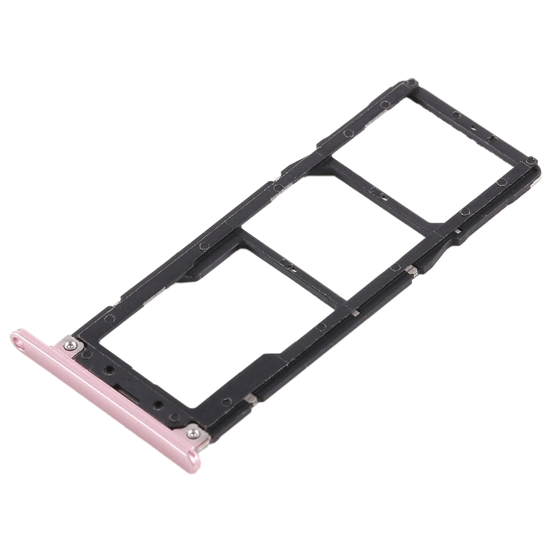 2 SIM Card Tray + Micro SD Card Tray for Asus ZenFone 4 Max ZC520KL Rose Gold
