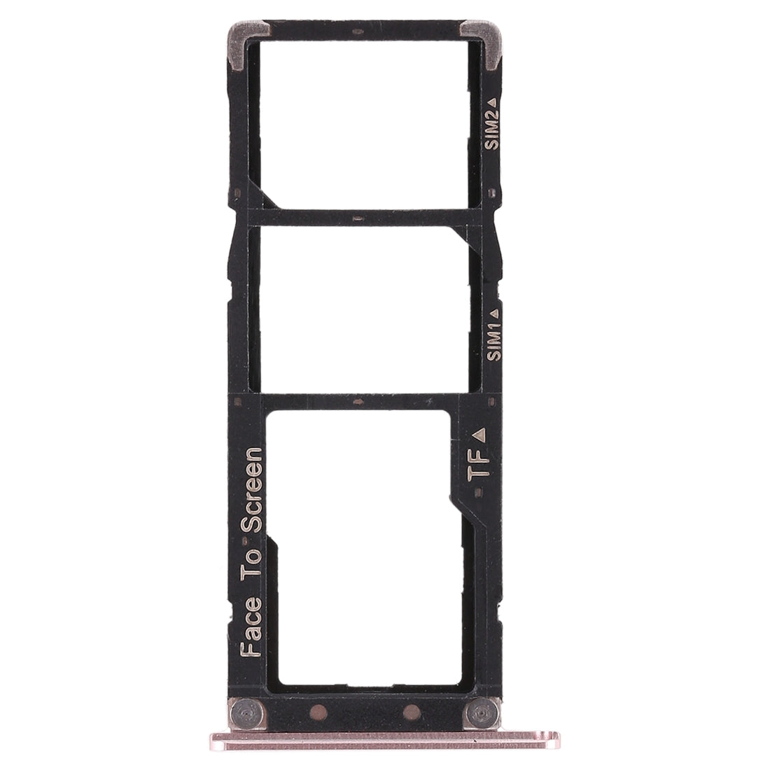 2 SIM Card Tray + Micro SD Card Tray for Asus Zenfone 4 Max ZC554KL Rose Gold