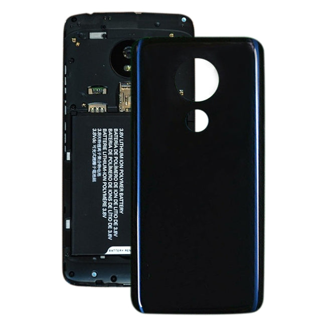 Battery Back Cover for Motorola Moto G7 Power Blue