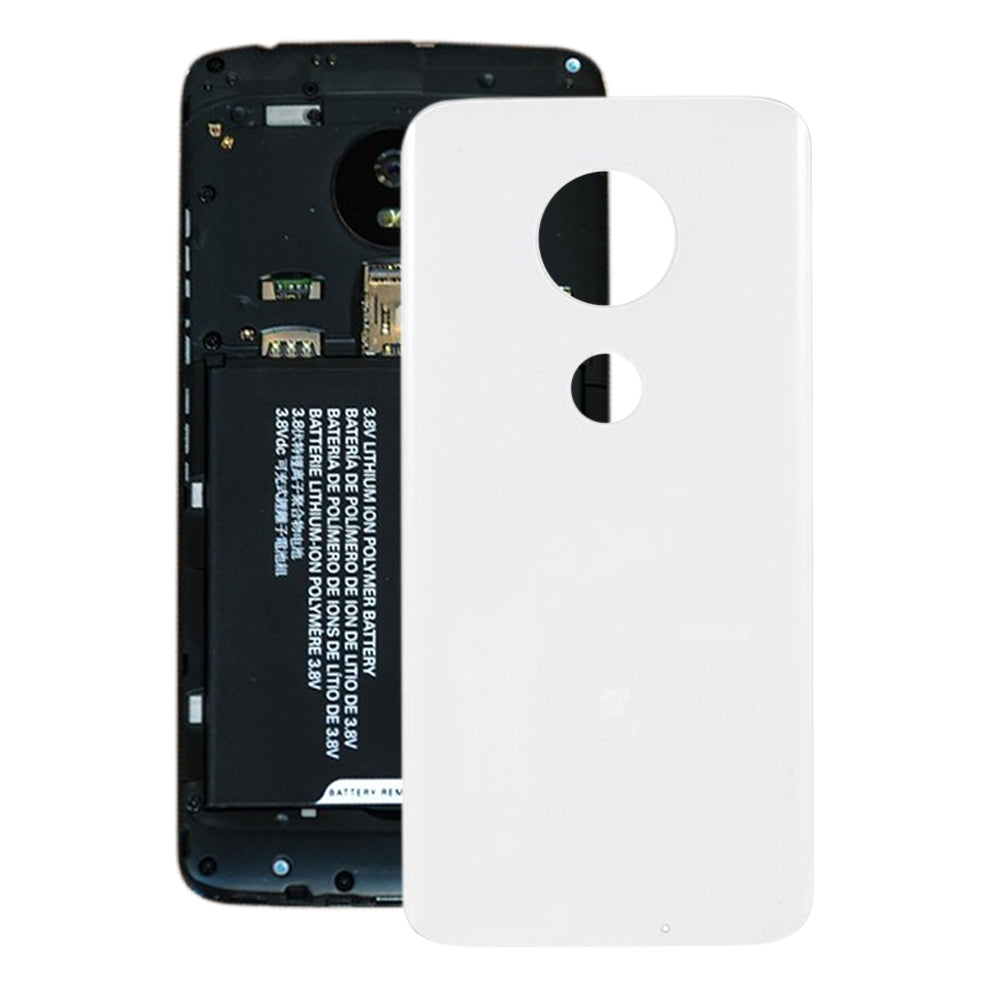 Battery Back Cover for Motorola Moto G7  White