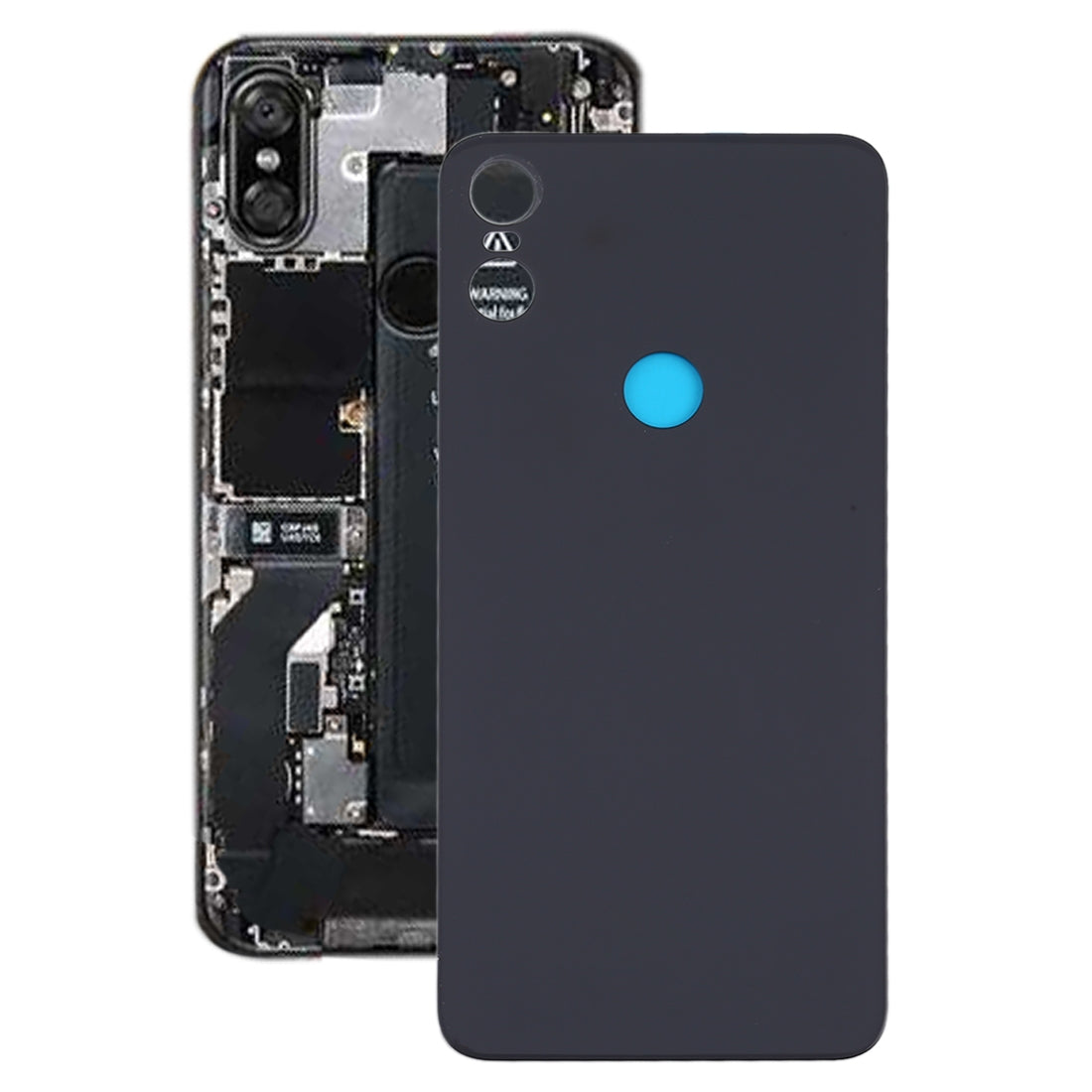 Battery Back Cover for Motorola One  P30 Play Black