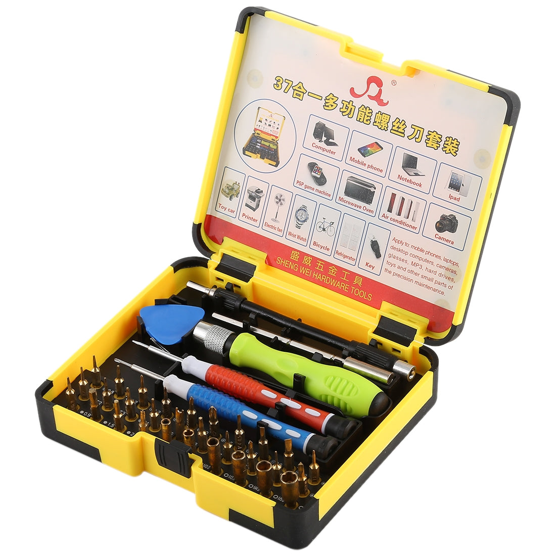 37 in 1 Portable Professional Screwdriver Repair Open Tool Kits