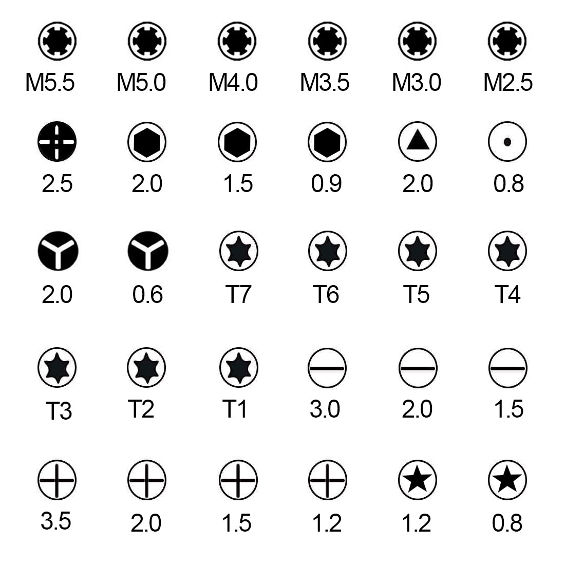 37 in 1 Portable Professional Screwdriver Repair Open Tool Kits