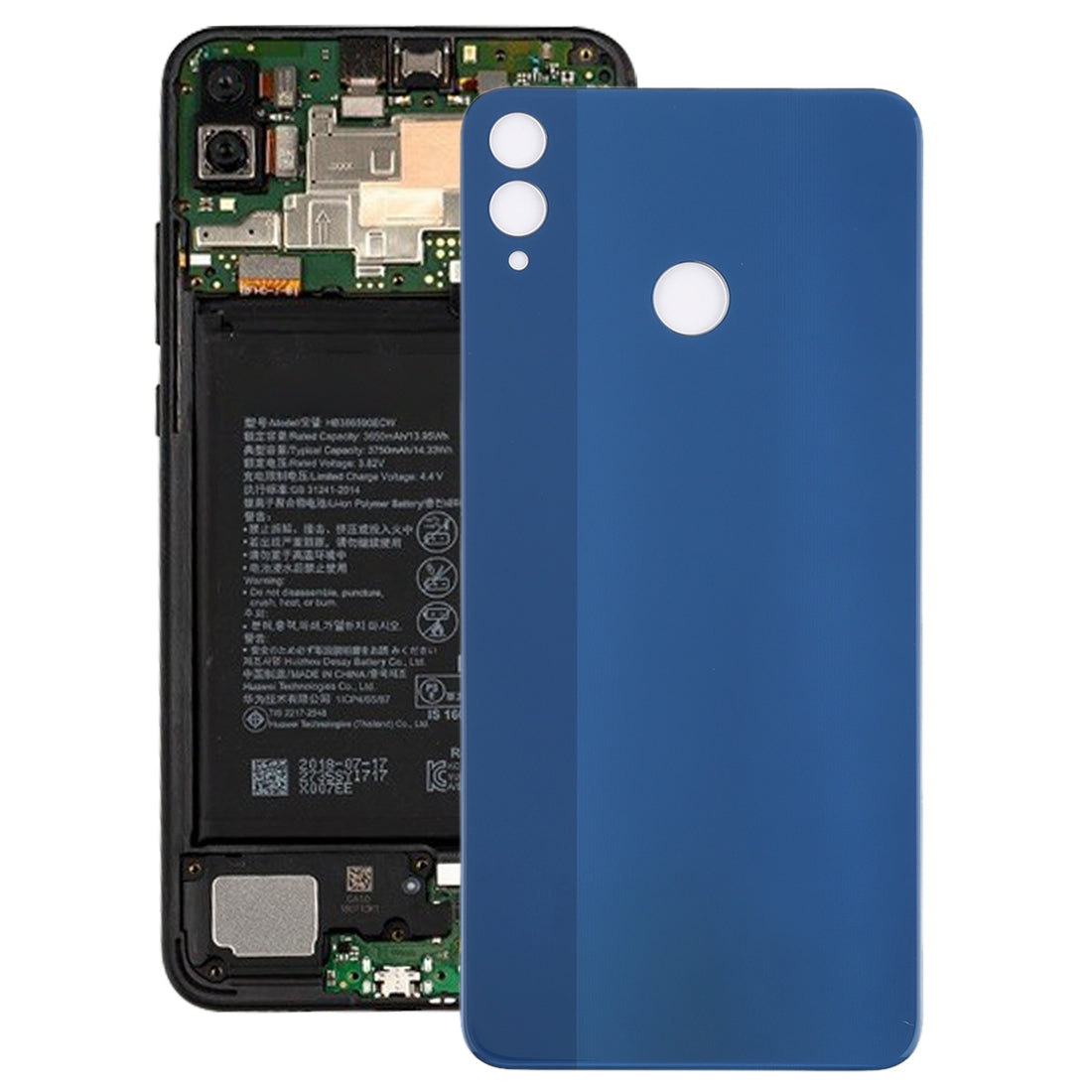 Back Cover for Huawei Honor 8X Blue