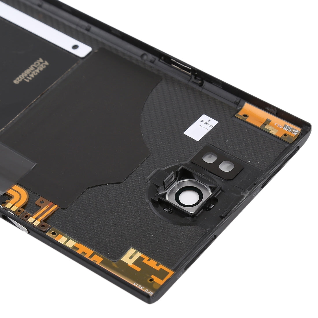 Back Cover with Camera Lens for Blackberry Priv  US Version Black