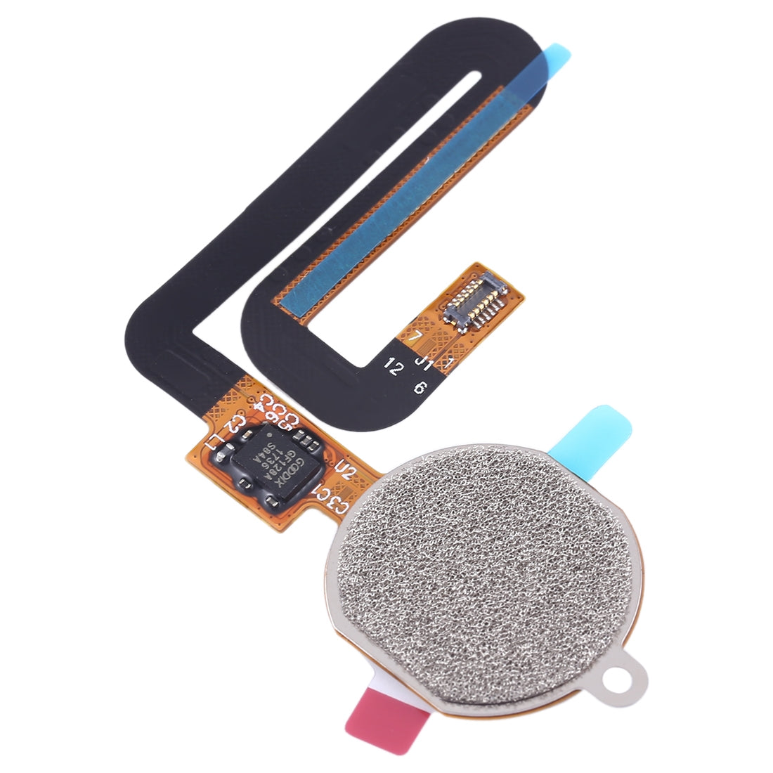 Fingerprint Sensor Flex Cable for Nokia 3.1  Black