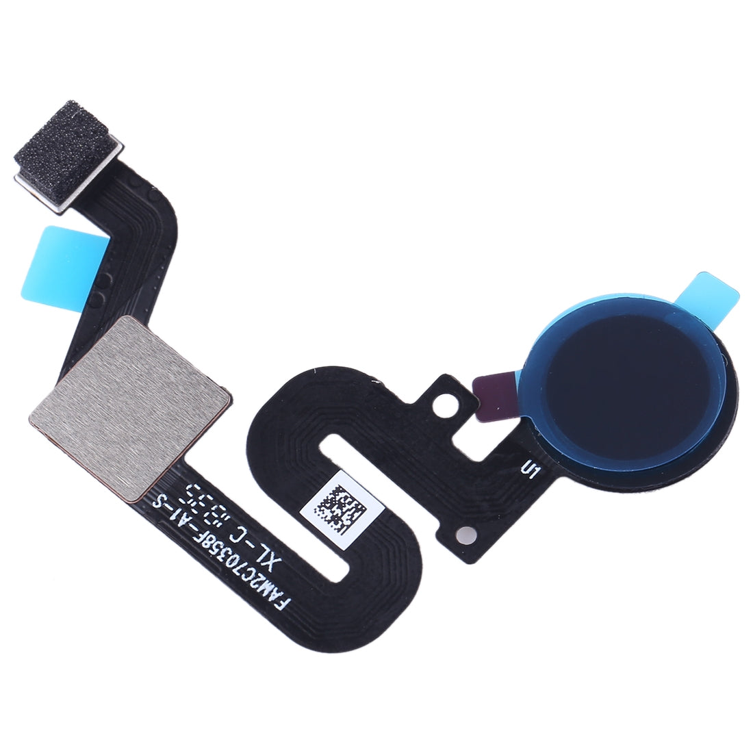 Fingerprint Sensor Flex Cable for Nokia 5.1 Plus  X5  Black