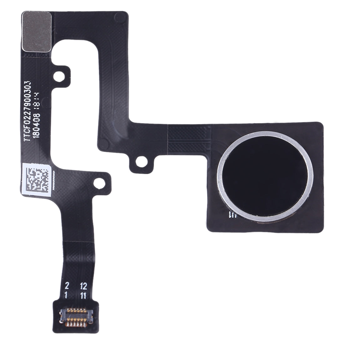 Fingerprint Sensor Flex Cable for Nokia X7 / 8.1 / 7.1 Plus / TA-1131  Black