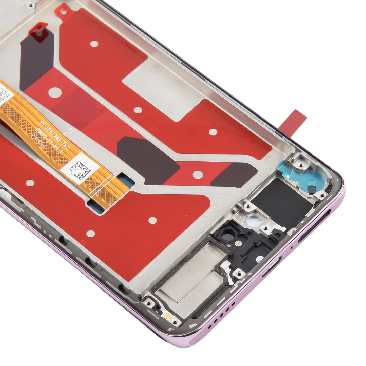 For Honor X9c LCD Screen Digitizer Full Assembly with Frame  Purple