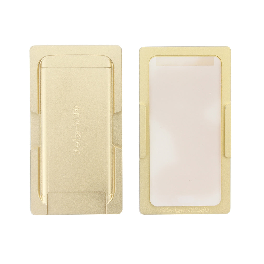 Appropriative Precision Curved LCD and Touch Panel Refurbishment Metal Laminating Mould Molds For Galaxy S6 Edge / G925