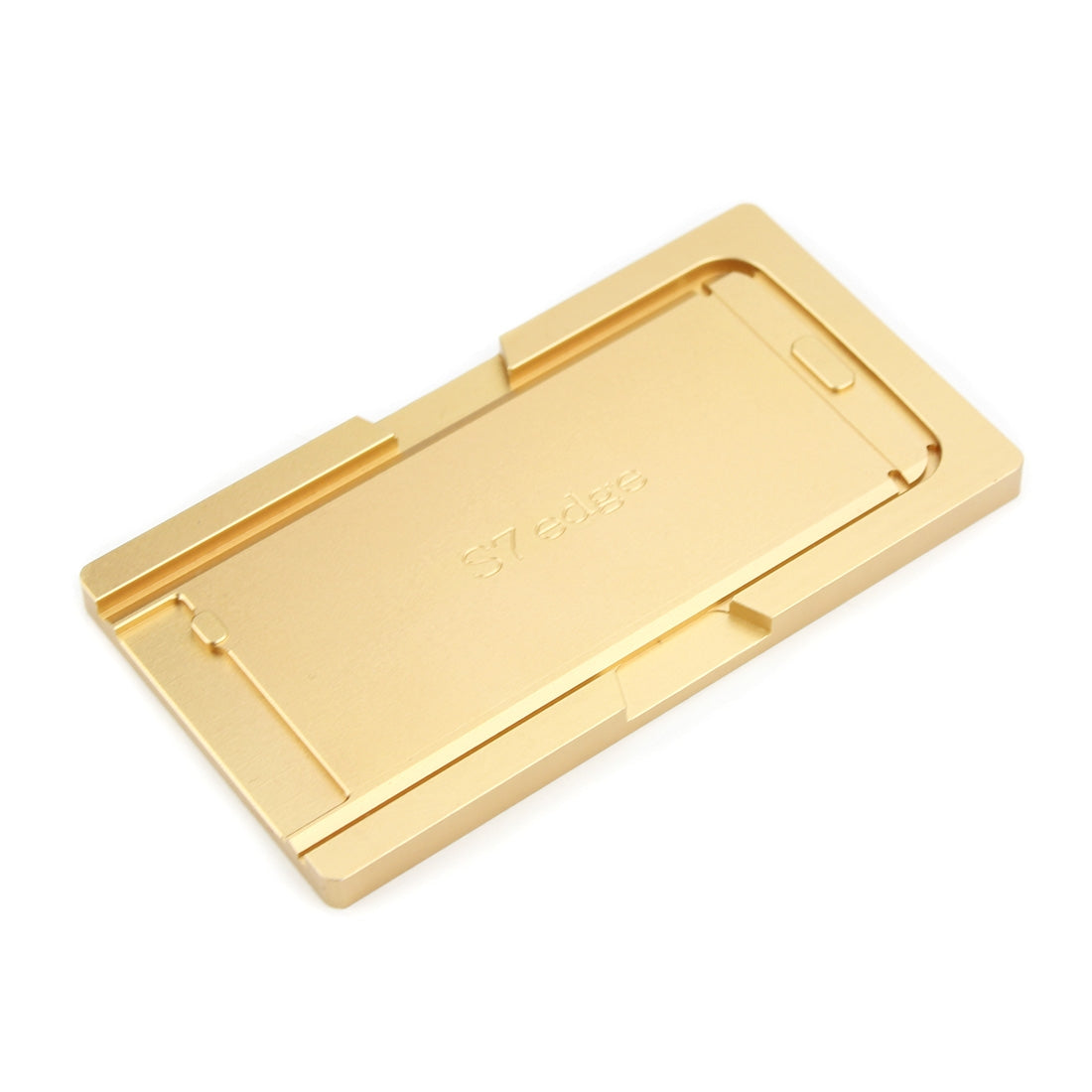 Appropriative Precision Curved LCD and Touch Panel Refurbishment Metal Laminating Mould Molds For Galaxy S7 Edge / G935