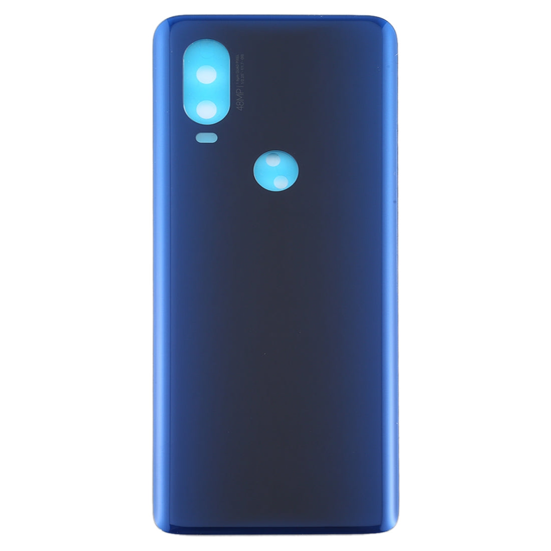 Battery Back Cover for Motorola Moto One Vision Blue