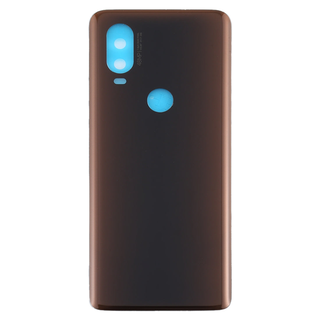 Battery Back Cover for Motorola Moto One Vision Brown