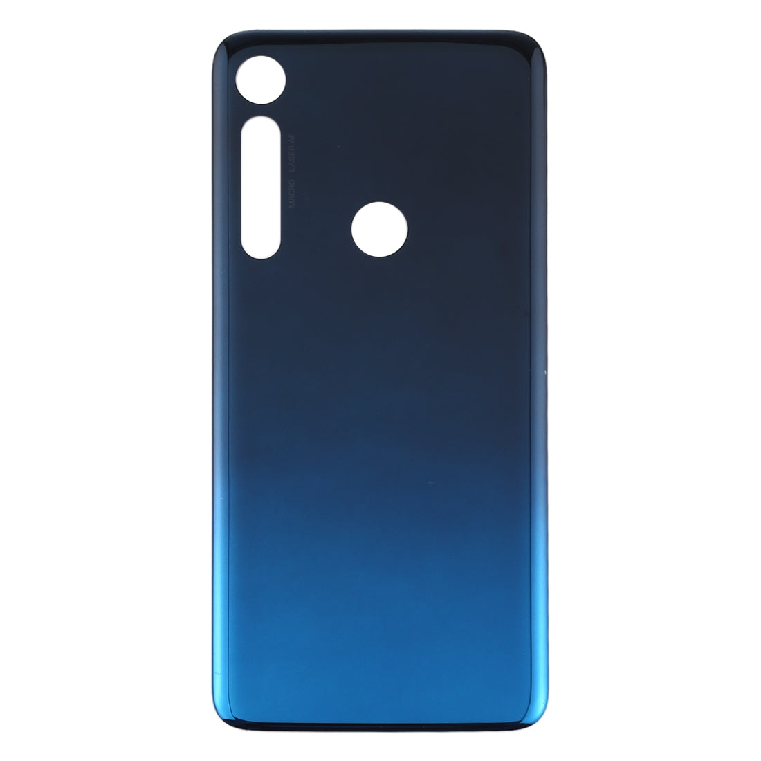 Battery Back Cover for Motorola Moto One Macro  Blue