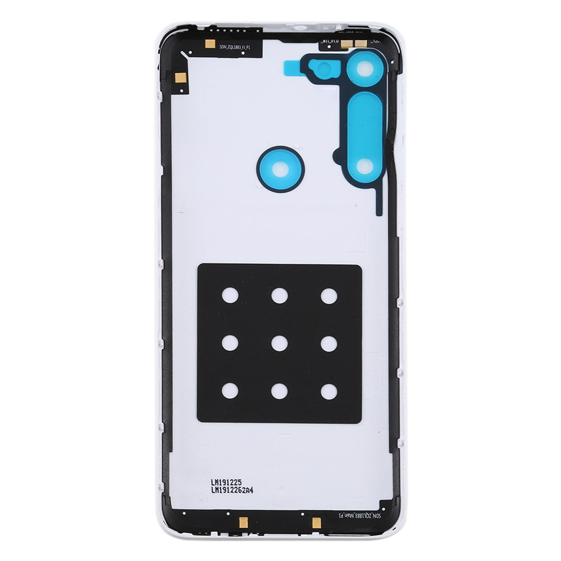 Battery Back Cover for Motorola Moto G8  White