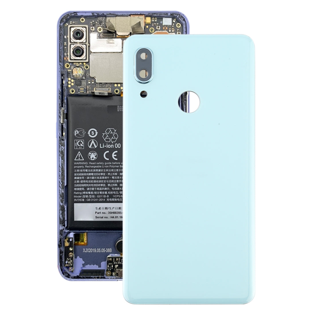 Battery Back Cover for HTC U19e Green