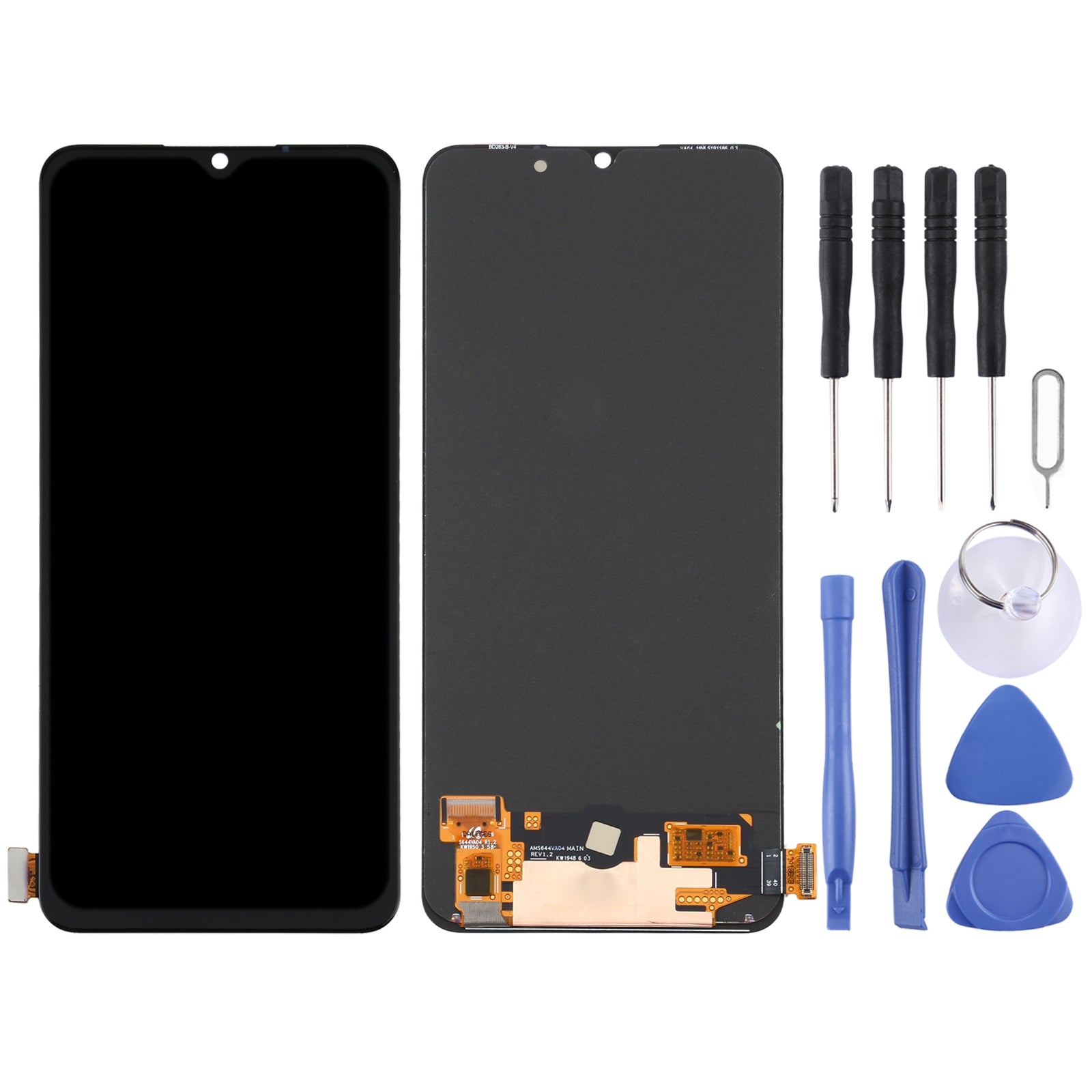 AMOLED Material LCD Screen and Digitizer Full Assembly for OPPO Reno3 CPH2043 / A91/ PCPM00 / CPH2001 / CPH2021 / F15 / CPH2001 / Find X2 Lite / CPH2005 / K7 5G / F17 CPH2095 