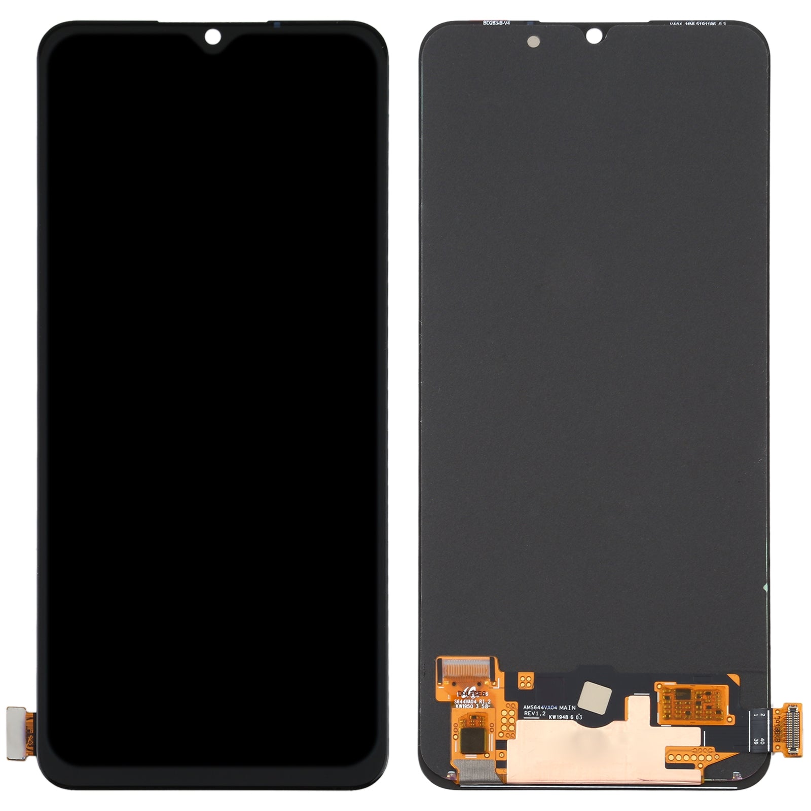 AMOLED Material LCD Screen and Digitizer Full Assembly for OPPO Reno3 CPH2043 / A91/ PCPM00 / CPH2001 / CPH2021 / F15 / CPH2001 / Find X2 Lite / CPH2005 / K7 5G / F17 CPH2095 