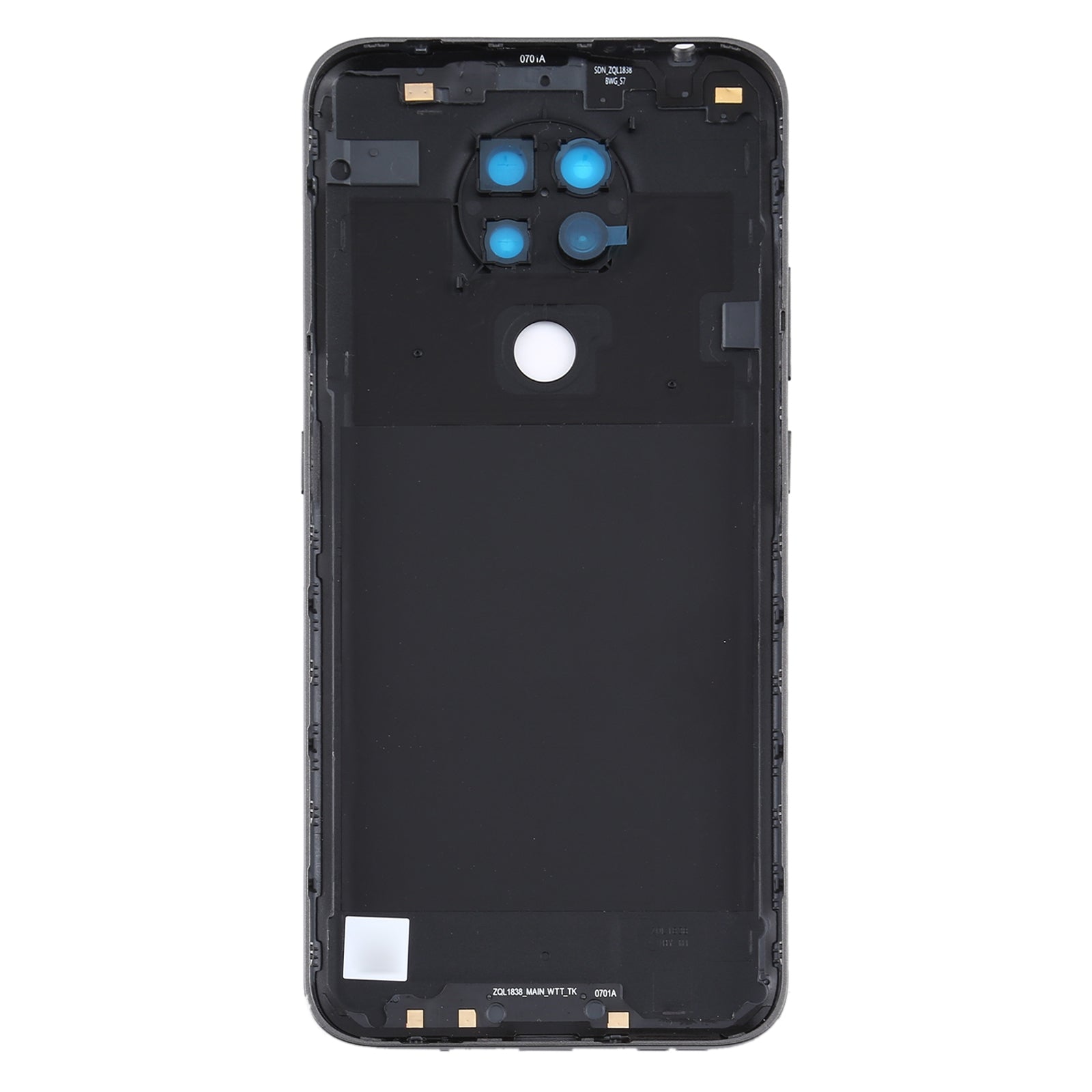 Battery Back Cover for Nokia 3.4 / TA-1288 / TA-1285 / TA-1283 Black