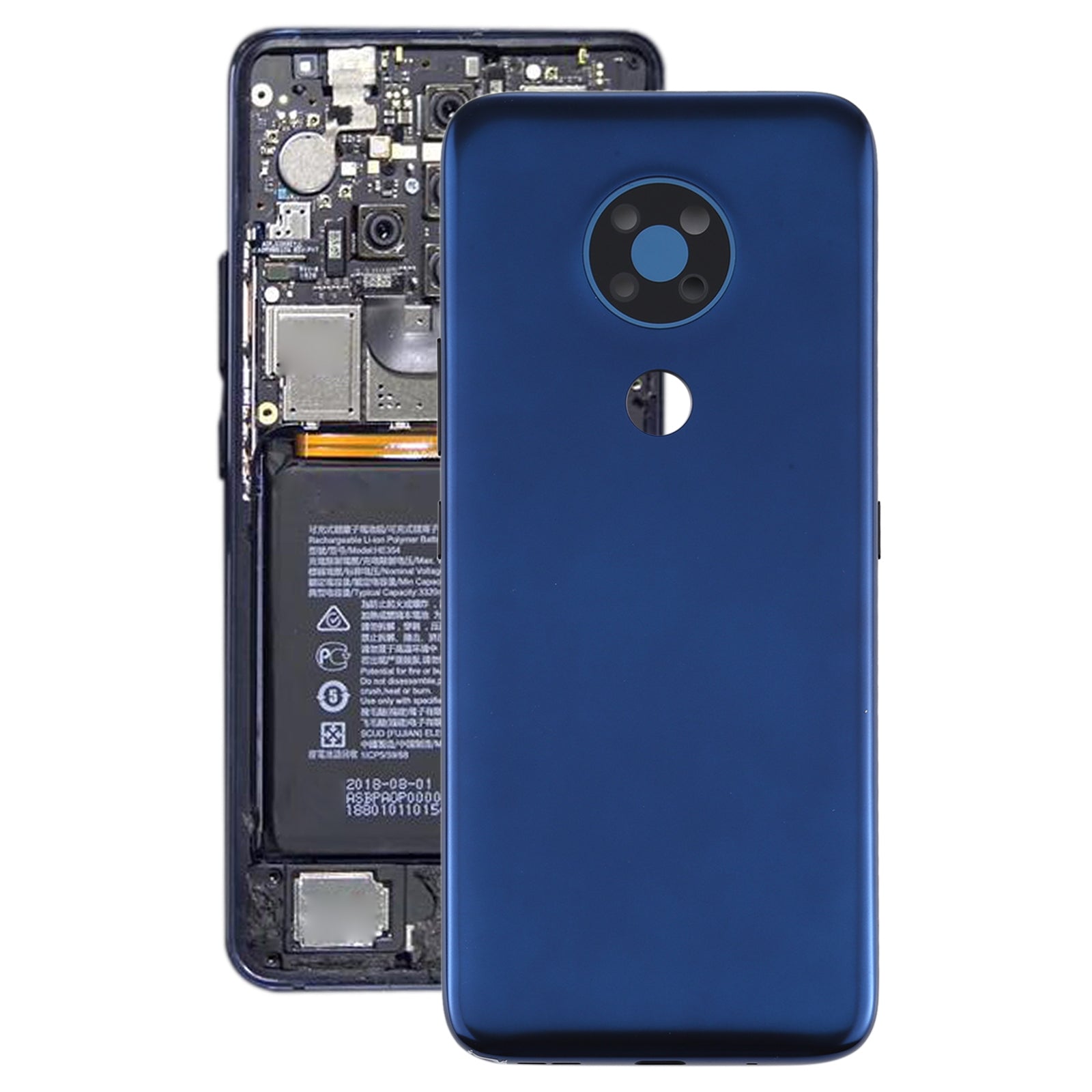 Battery Back Cover for Nokia C5 Endi  Blue
