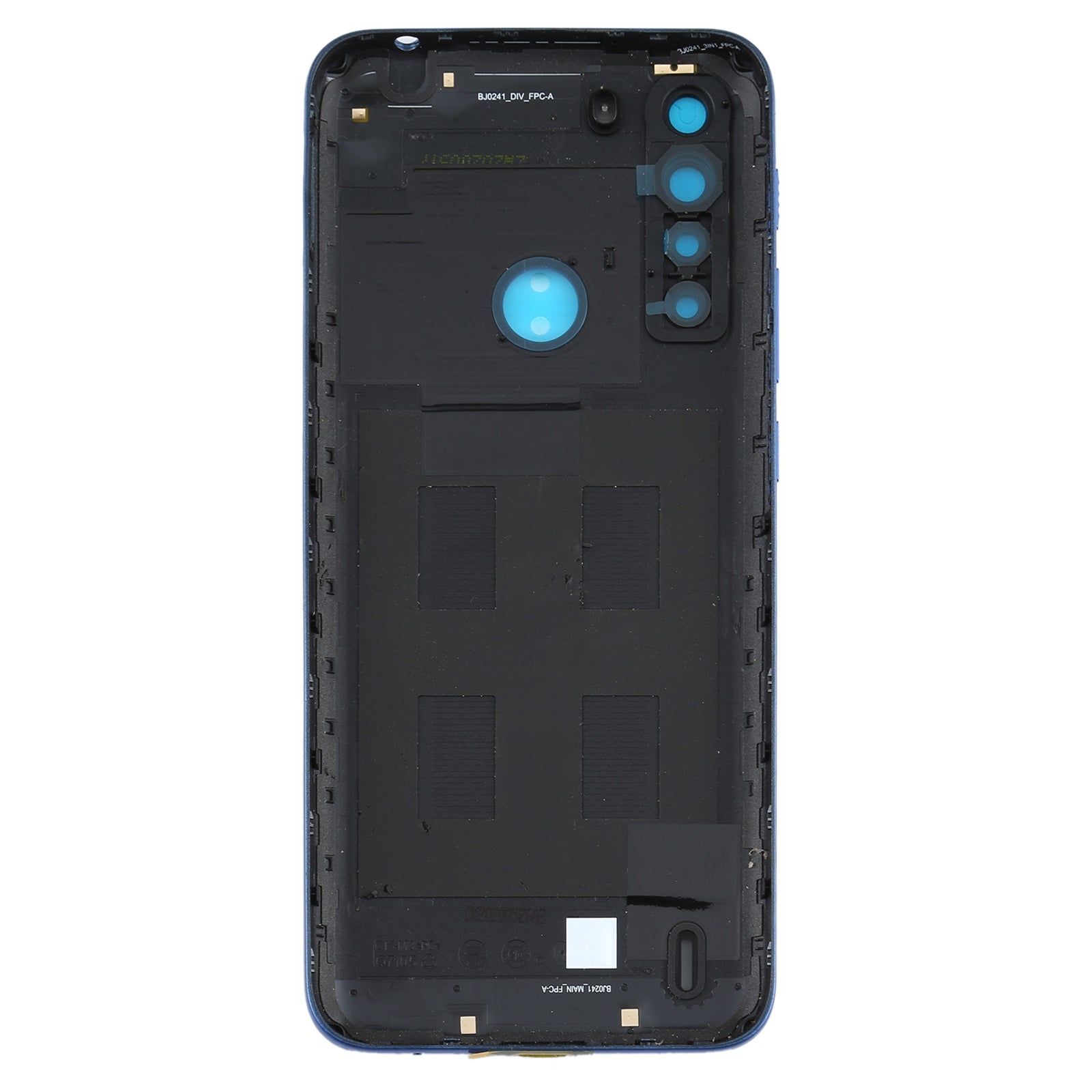 Battery Back Cover for Motorola One Fusion/XT2073-2 Blue
