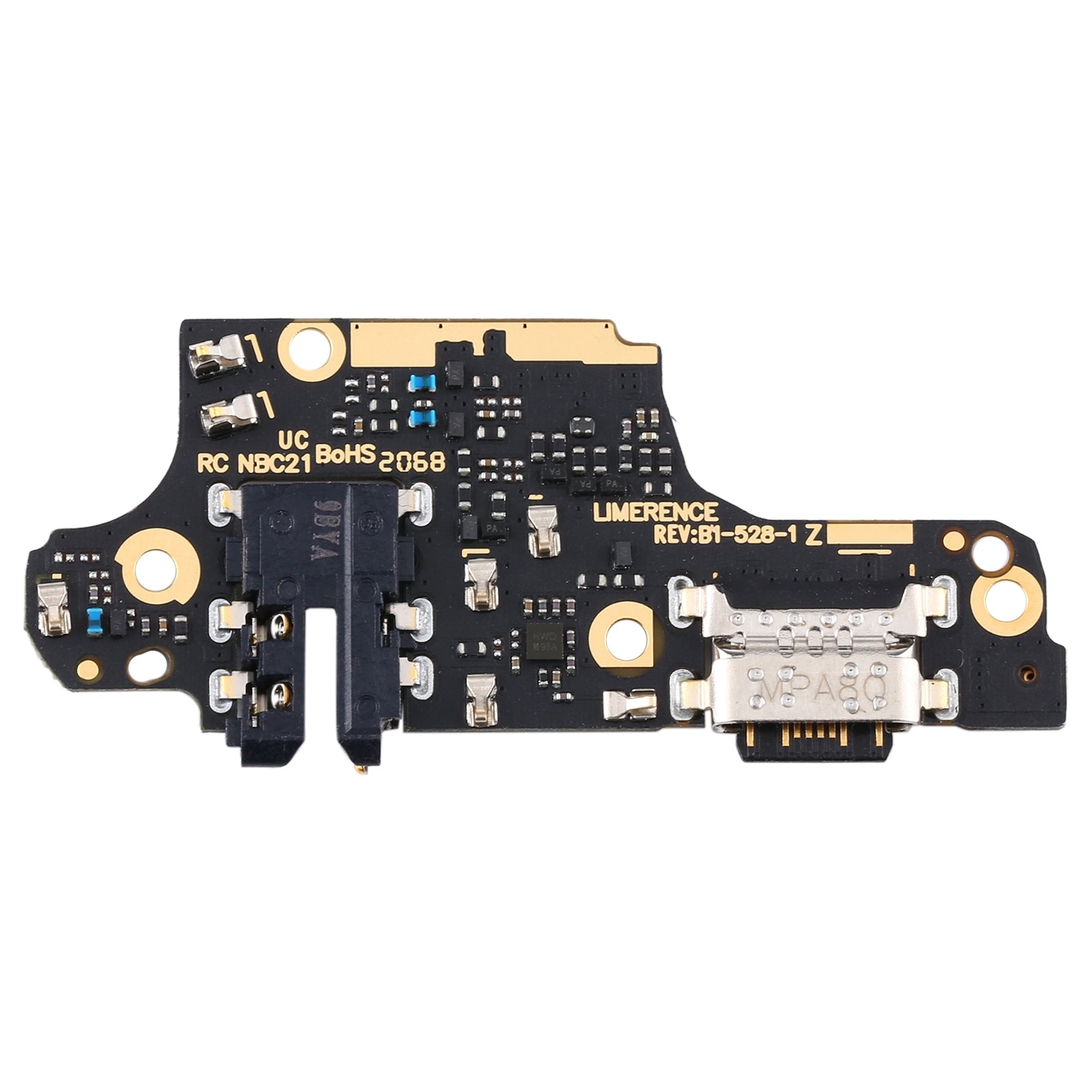 Charging Port Board for Xiaomi Redmi Note 9 Pro/Redmi Note 9S/Redmi Note 9 Pro Max/Redmi Note 9 Pro India / Note 10 Lite 
