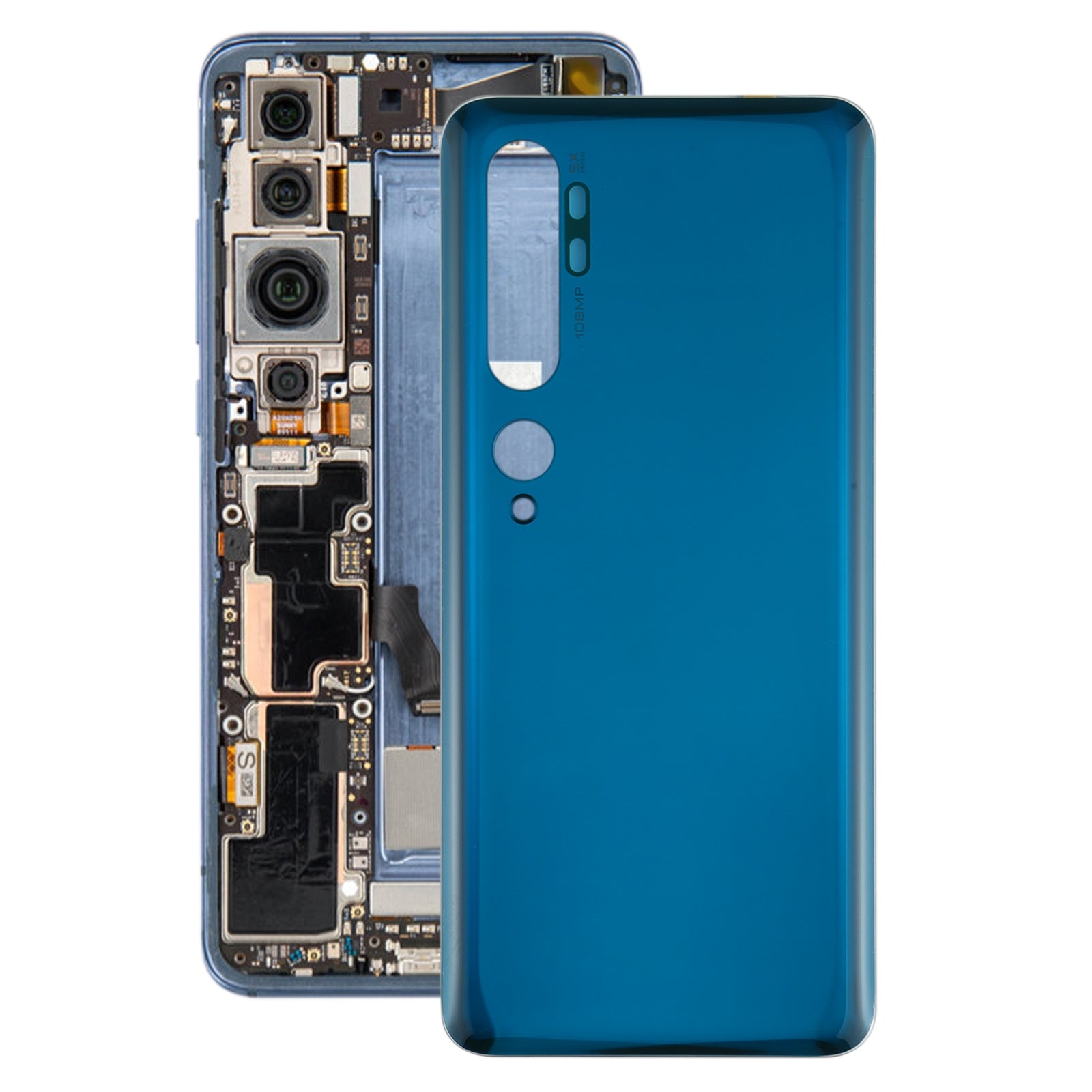 Battery Back Cover for Xiaomi Mi CC9 Pro / Mi Note 10 / Mi Note 10 Pro Blue