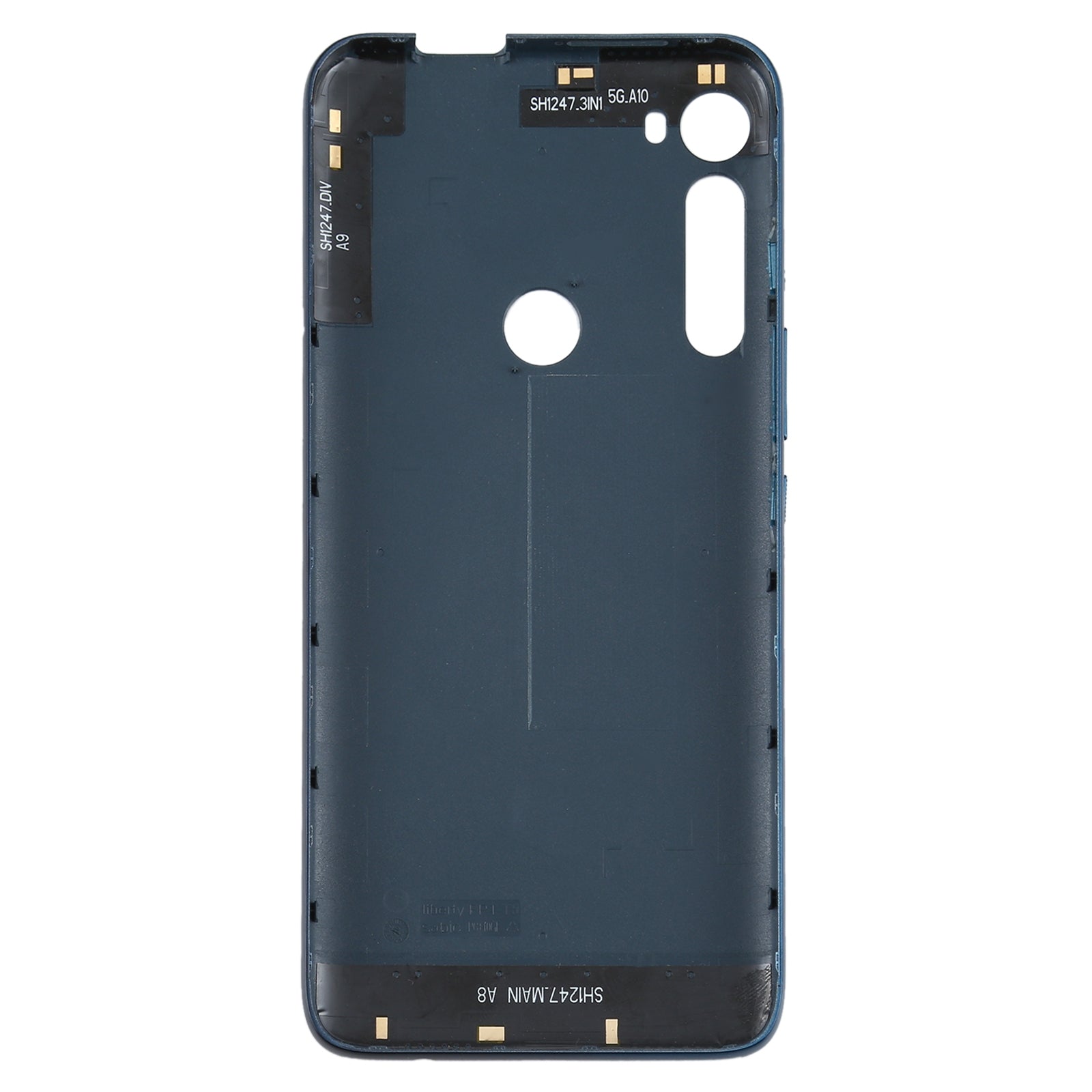 Battery Back Cover for Motorola Moto One Fusion Plus PAKF0002IN  Blue