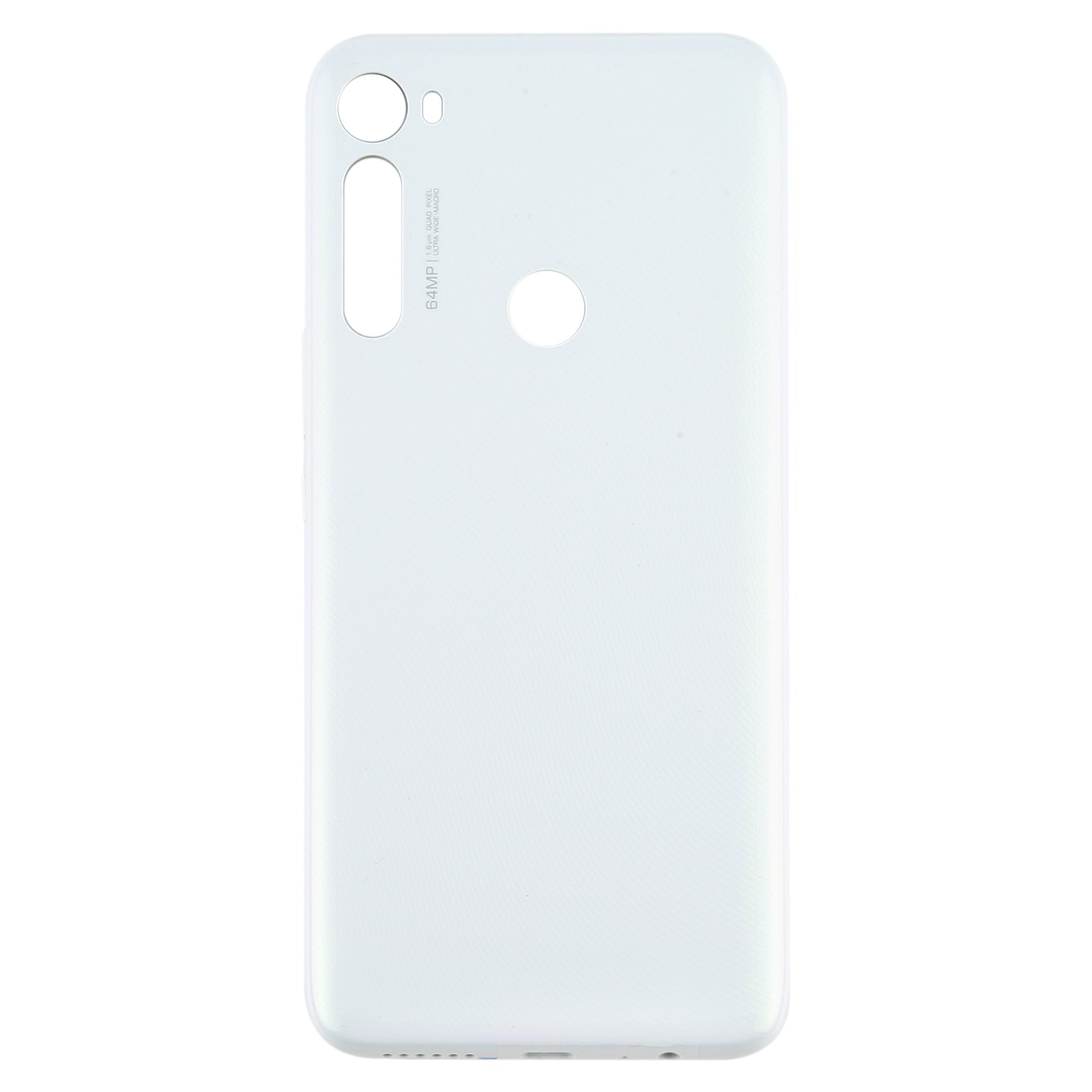 Battery Back Cover for Motorola Moto One Fusion Plus PAKF0002IN  White