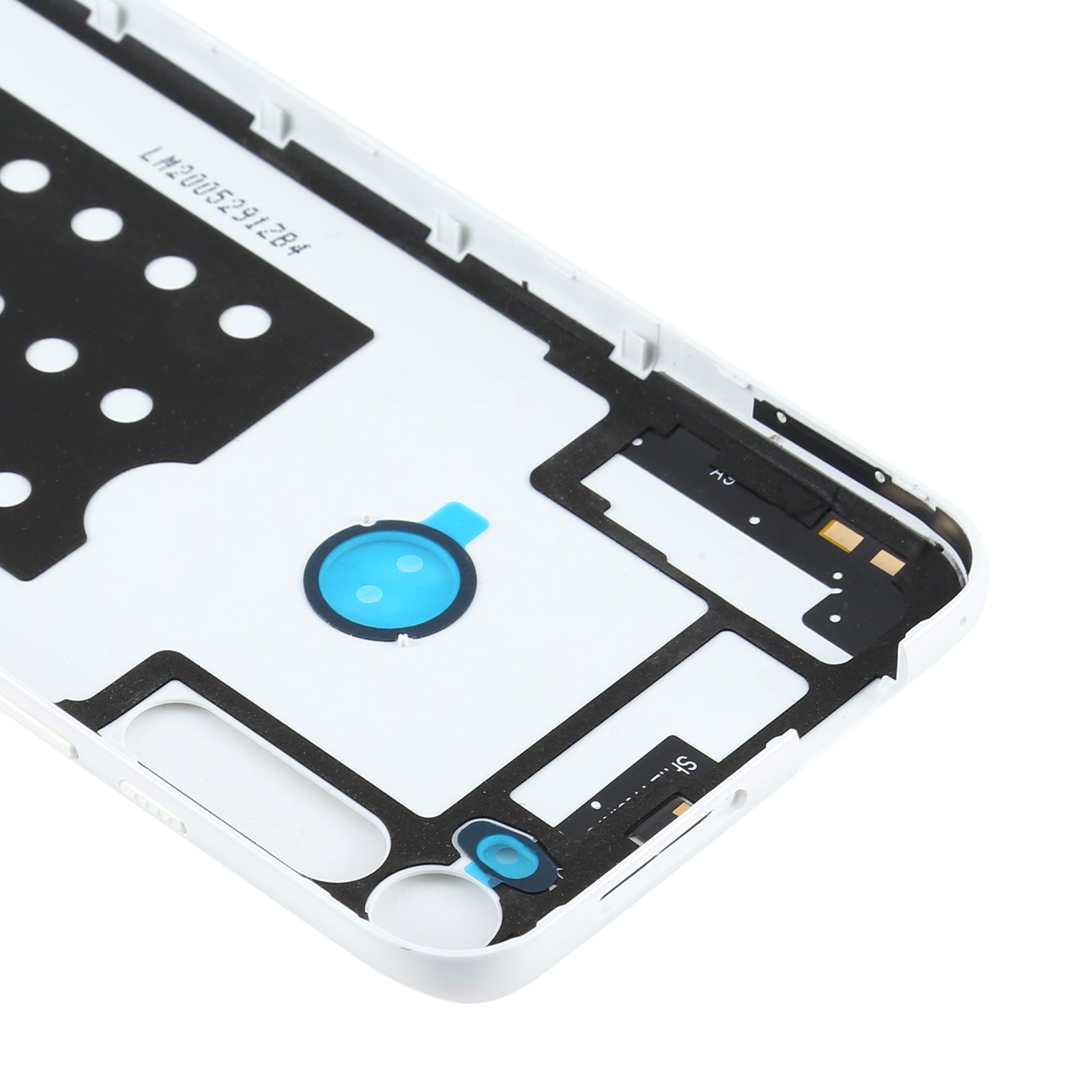 Battery Back Cover for Motorola Moto One Fusion Plus PAKF0002IN  White