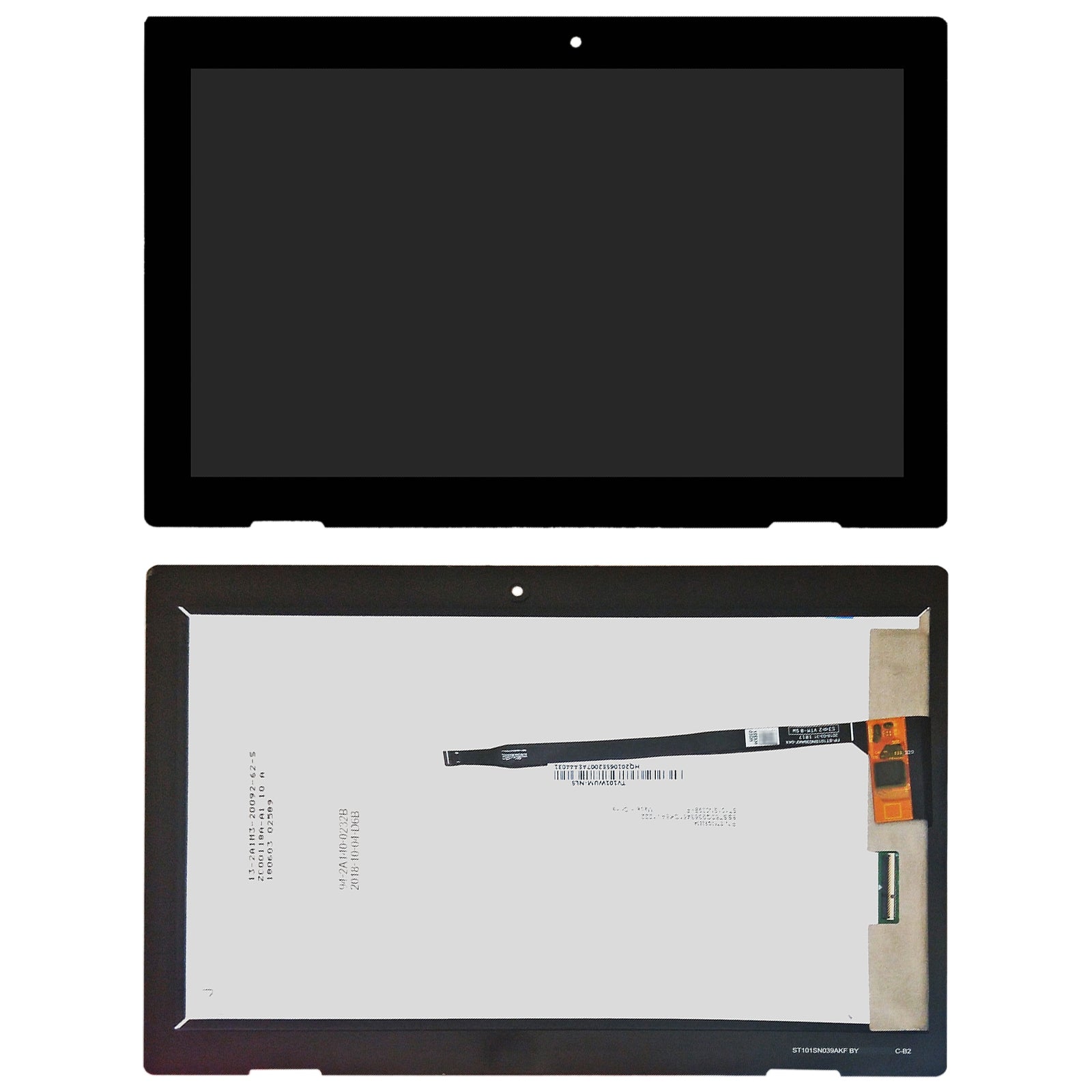 FHD1920x1080 OEM LCD Screen for Lenovo IdeaPad D330 N5000 D330-10IGM with Digitizer Full Assembly  Black